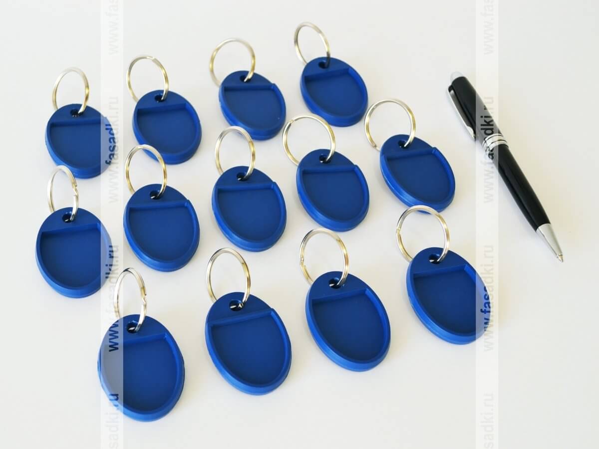 Бирки для ключей,  пластиковая бирка для ключей в СПб